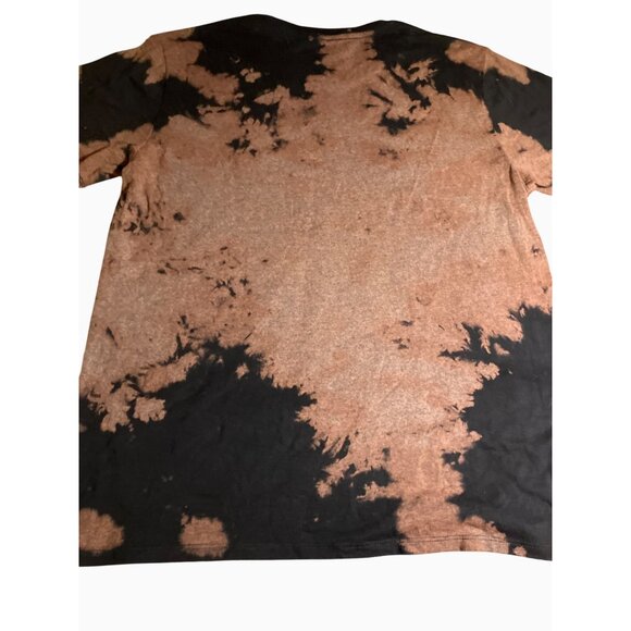 Peanuts Halloween Snoopy Woodstock Pumpkin Bleached T-Shirt M - Picture 6 of 7